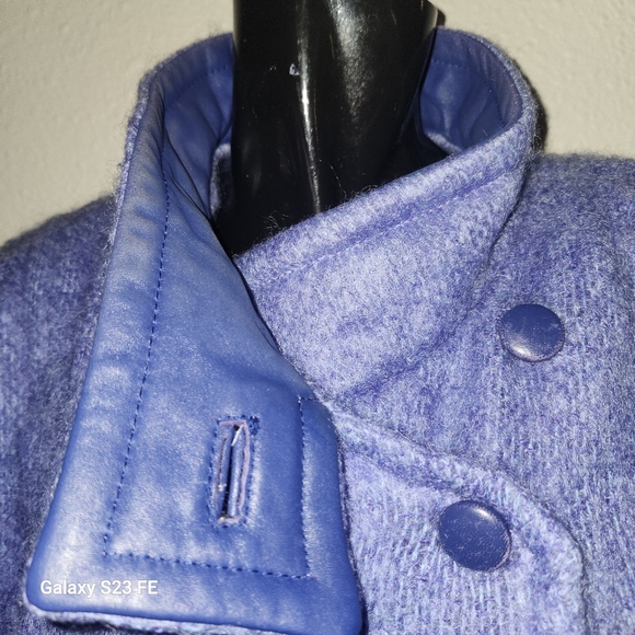 *Rare* Donegal Designs Oversized Artsy Mohair And Wool Coat - Picture 5 of 7